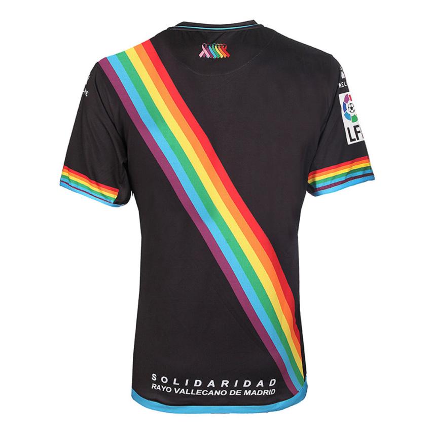 rayo vallecano camiseta arcoiris